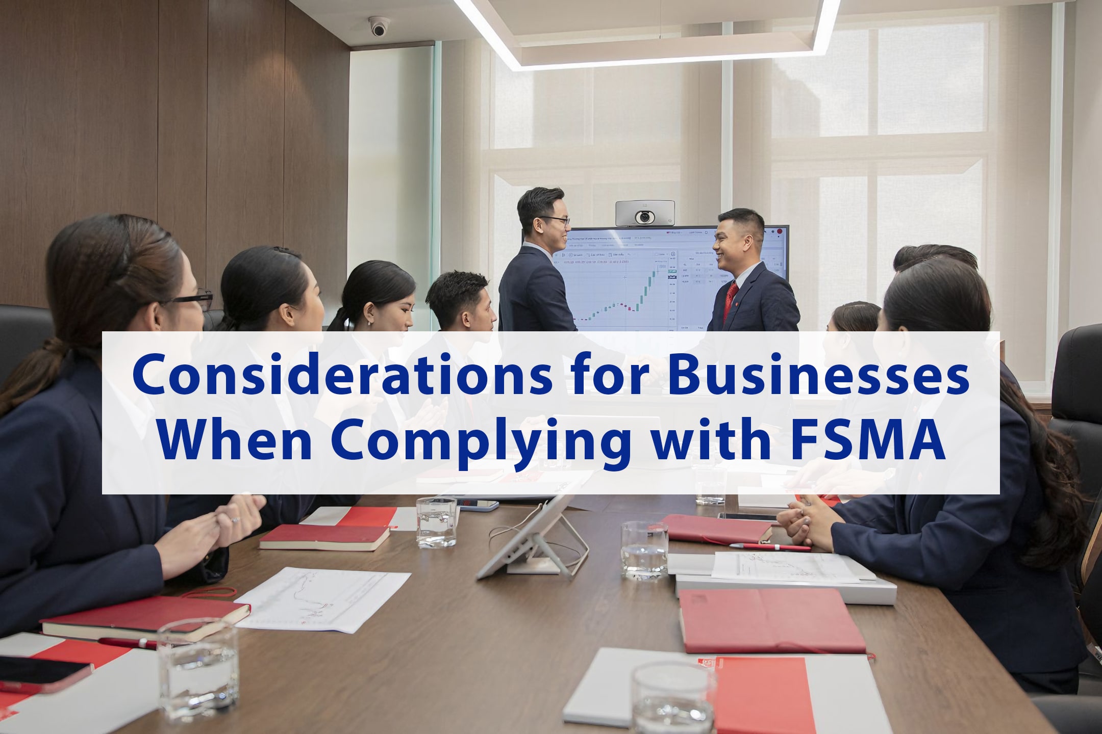 Notes on Complying with the FSMA Regulations